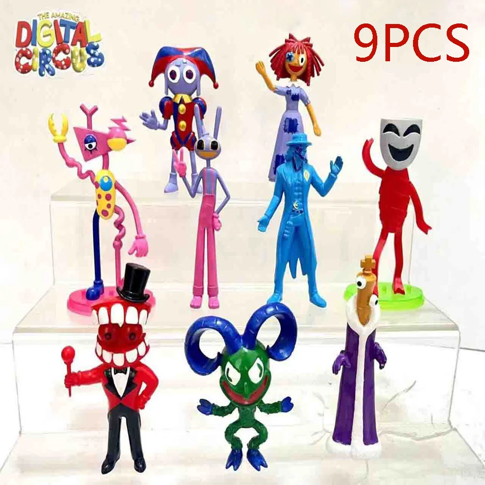 Amazing Digital Circus Figure PVC Amazing Digital Model Cameraman Action Figures Decorations PVC Doll Toy Collectible