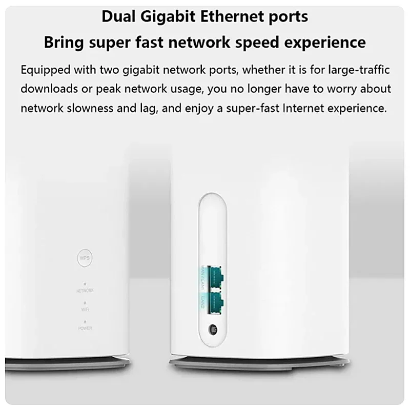 Enrutador Original ZTE MC8020 5G WIFI6 +, extensor wifi de malla de doble banda de 5400Mbps, enrutador inalámbrico con ranura para tarjeta sim, red