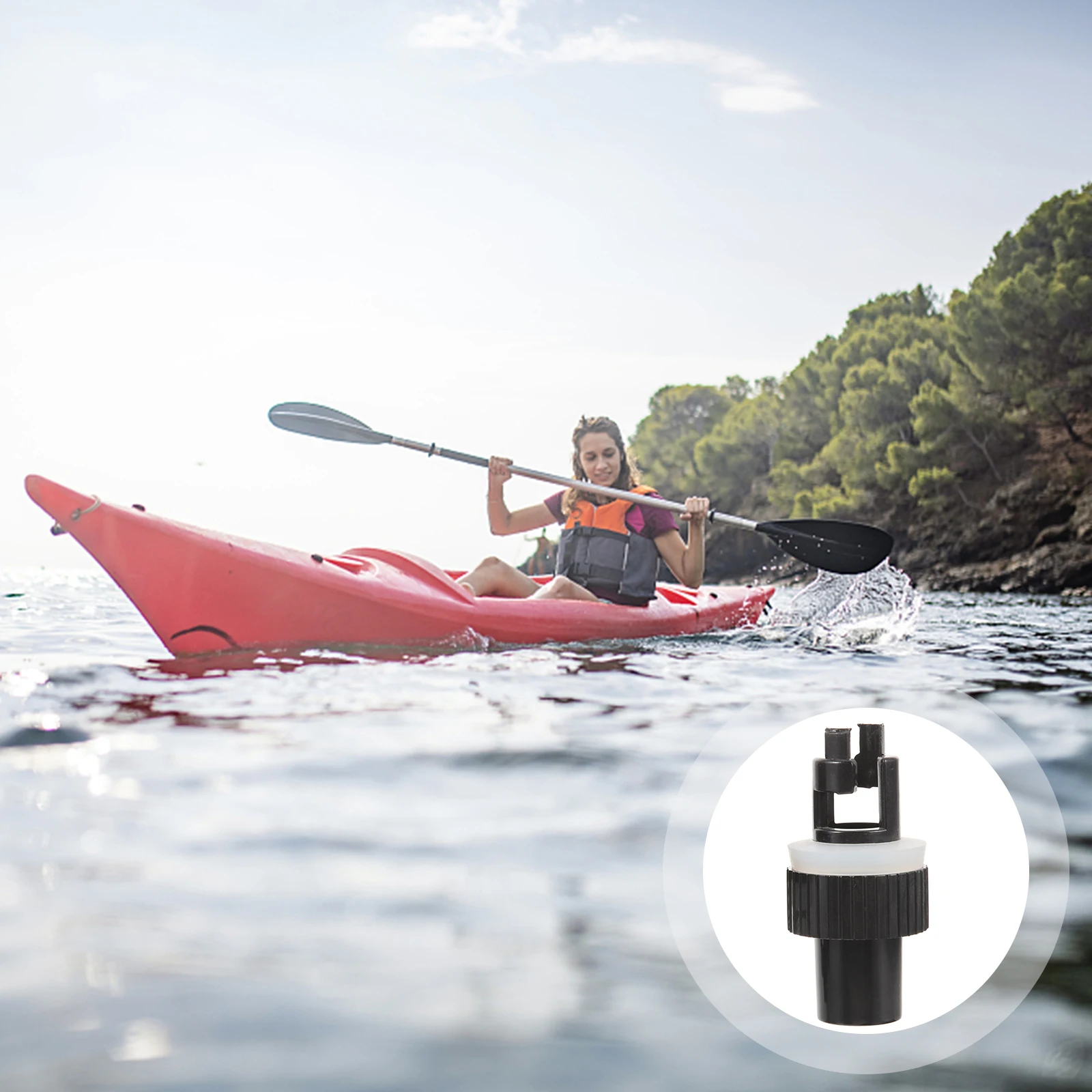 

Boat Accessories Marine Air Valve Adapter Inflatable Paddle Board Pump Kayak Drain Plug Replacement