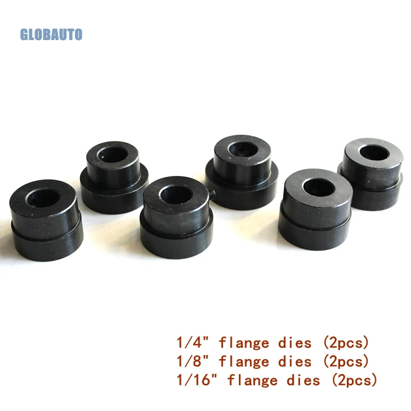 GLOBAUTO Fits Most Bead Roller Flange Dies Sets (1/4