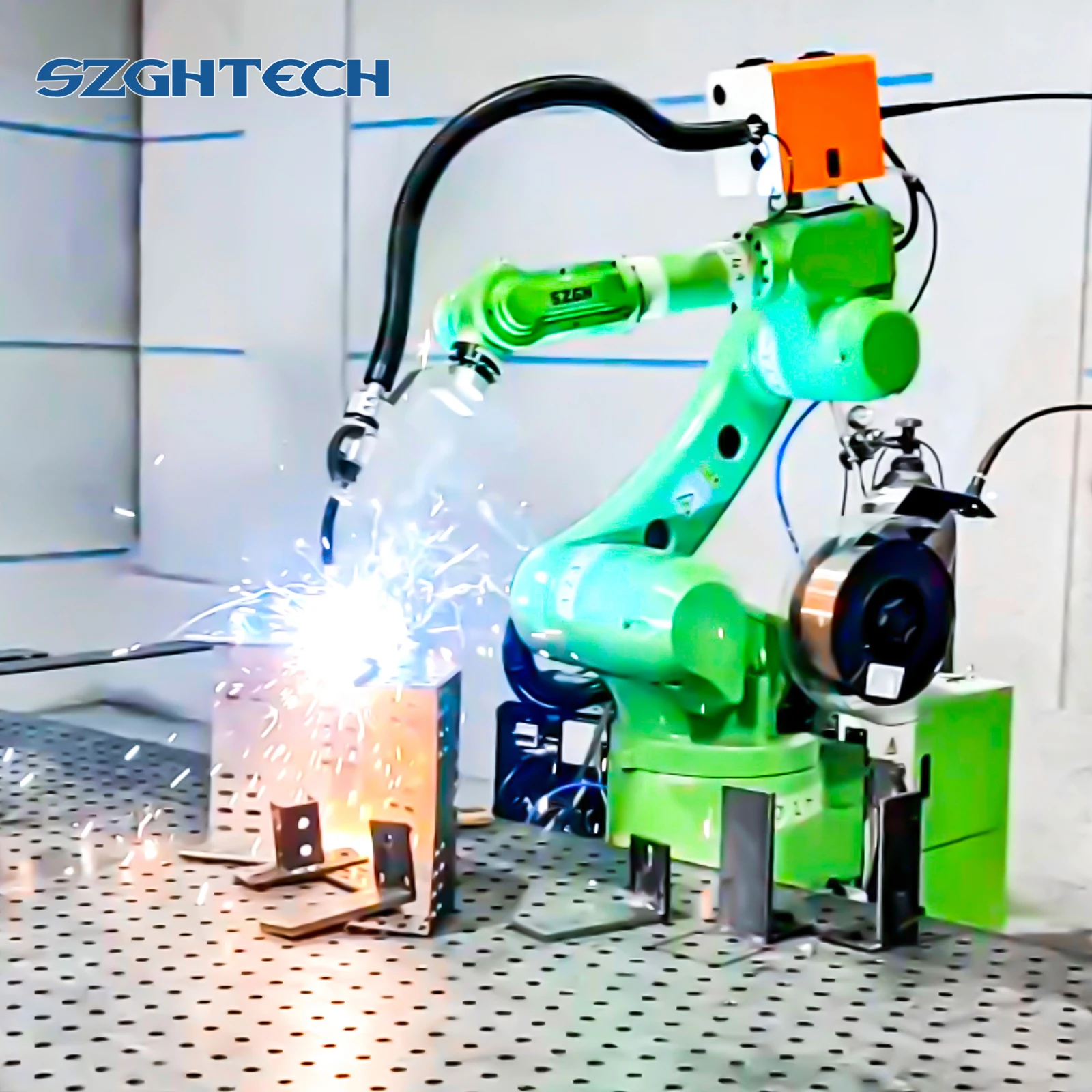 New 2022 Best Sell Manipulator Arm Tig Mig 6 Axis Welding Robot Arm Fanuc Welding Robot Industrial Kuka Robot Arm