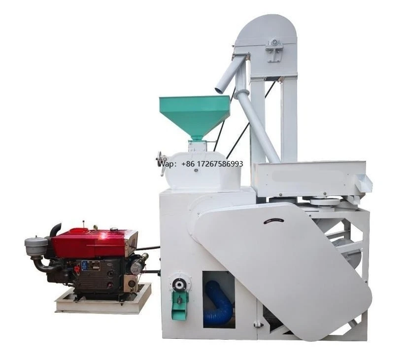 Complete Rice Milling Plant Mini Paddy Rice Mill for Home Use Automatic Rice Processing Machine with Price