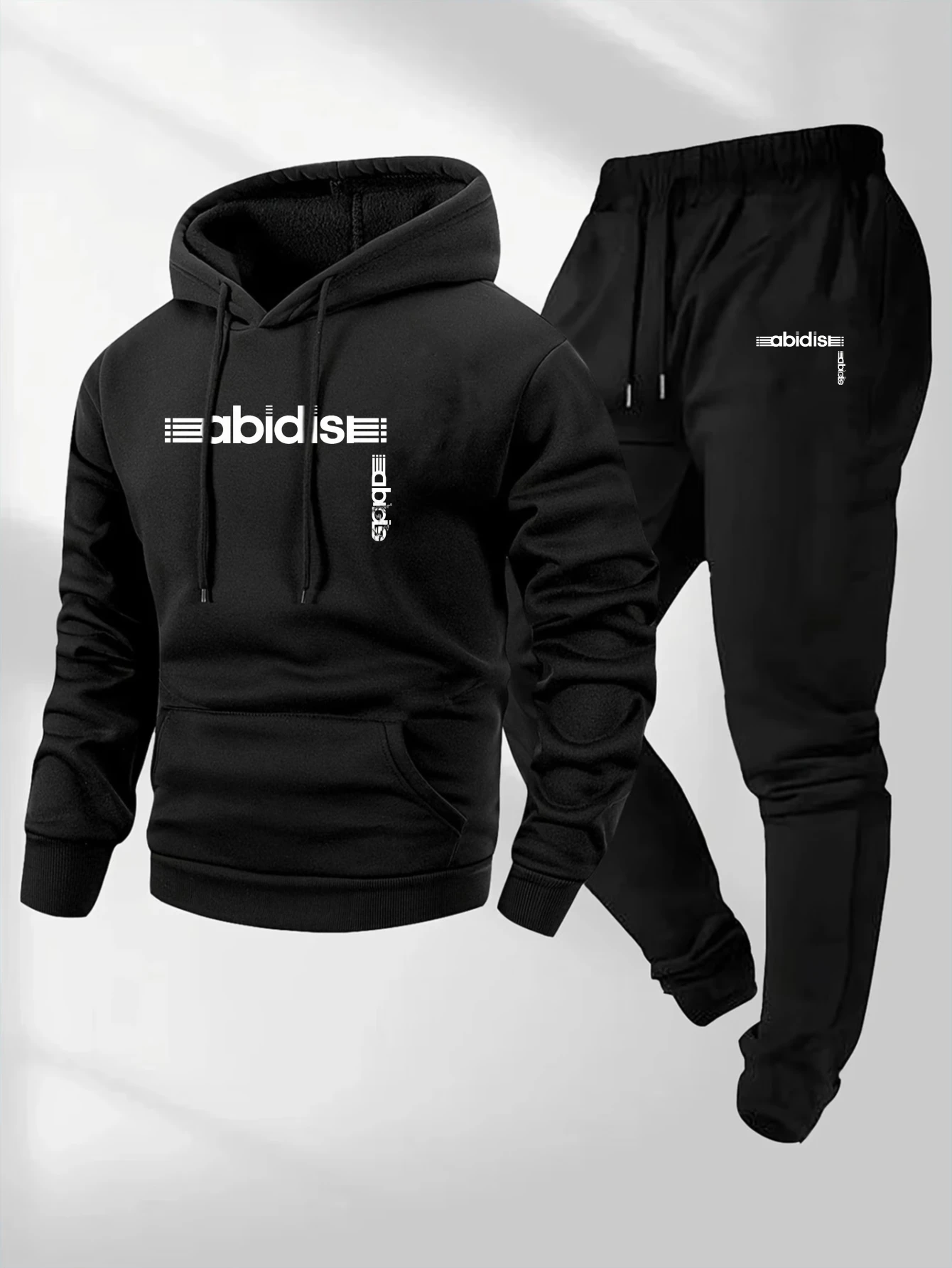 ユニセックス2ピースストリートウェアトラックスーツ、抽象的な - Jogger Sweatpants Men のレビューと価格