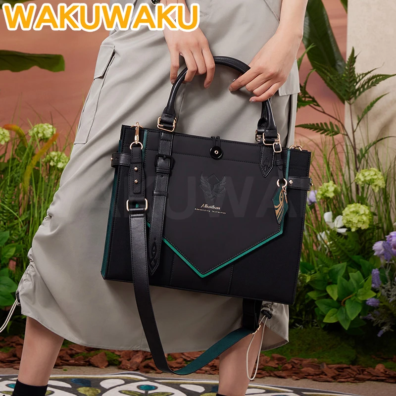 【رسمي】AI هيثم دوجين حقيبة تأثيري لعبة Genshin Impact WakuWaku Itabag حقيبة مدرسية AI هيثم تأثيري الدعائم عيد الميلاد