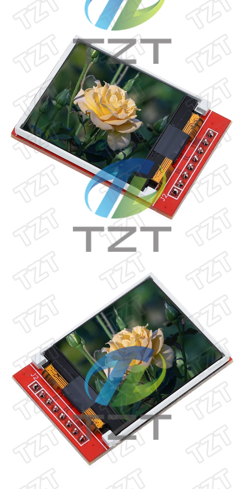 TZT 1/3PCS 5V 3.3V 1,44 Zoll TFT LCD-Displaymodul 128*128 Farbbildschirm SPI-kompatibel für Arduino Mega2560 STM32 SCM 51 – Detail 5