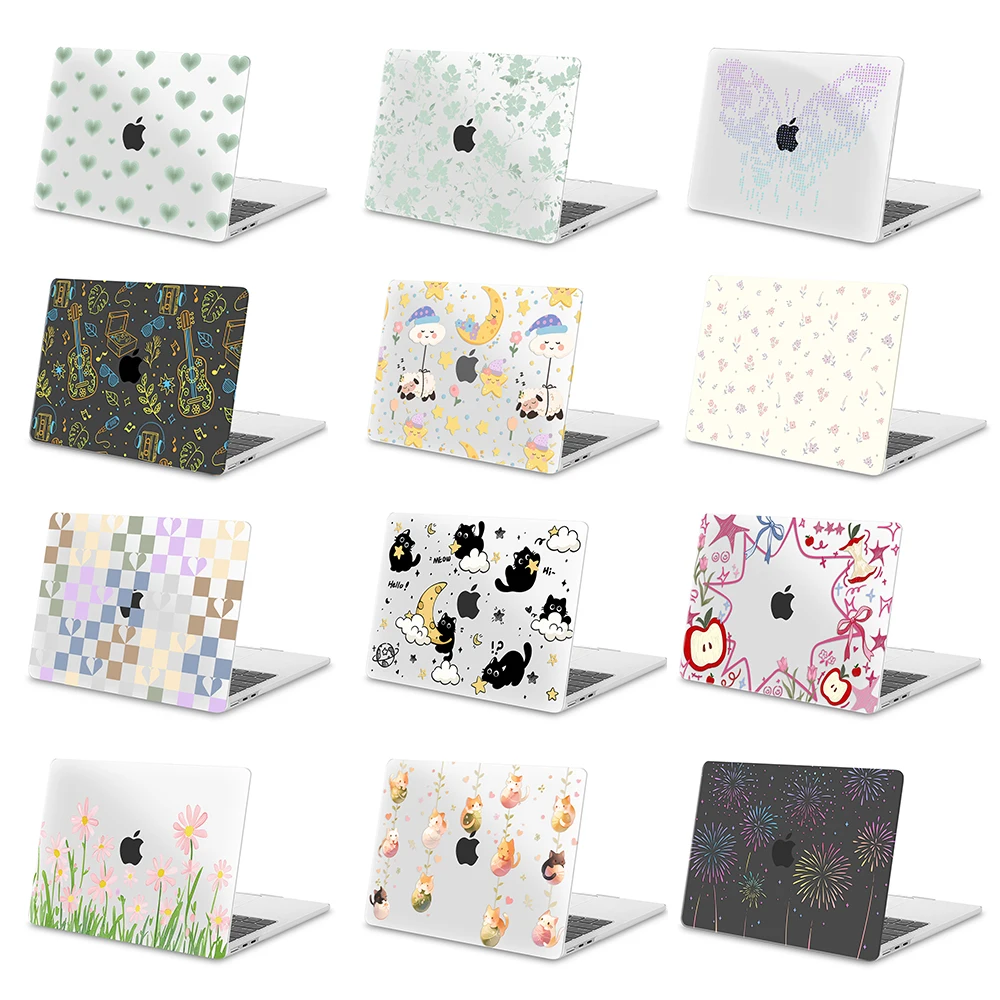 حافظة كمبيوتر محمول لماك بوك اير 13.6 M4 M3 M2 A3240 A3113 A2681 A2337 A3241 ل Pro13 14 16 M5 A3434 A3401 A3403 A2991 A2338 غطاء #4