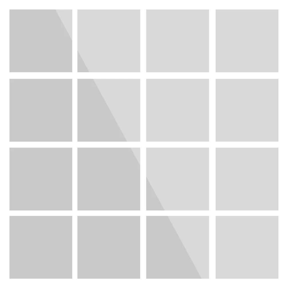 16pcs/set Wall Stickers Mirror Self-adhesive Glass Tile Mirror Stickers Creative Elegant Silver Convenient for Wardrobe Bathroom