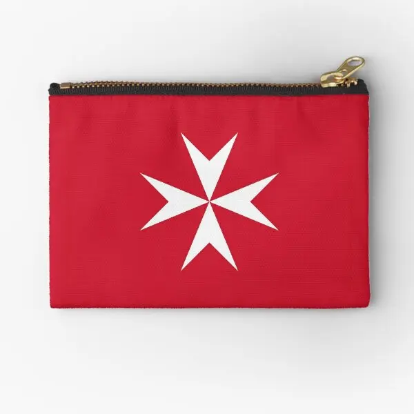 Malta Civil Flag Stickers Gifts And Oth  Zipper Pouches Money Wallet Pocket Socks Storage Women Pure Coin Bag Underwear Small