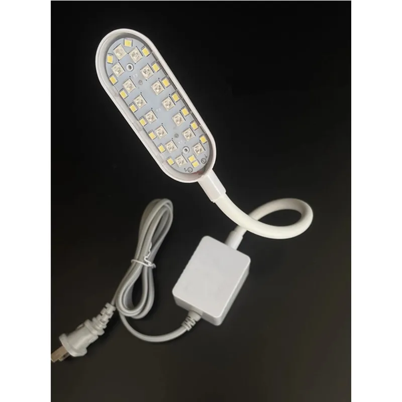 

Only American plug.33 Led Sewing White,Purple Lamp Multifunctional Fiexible Work Lamp With Magnets Industrial Lights