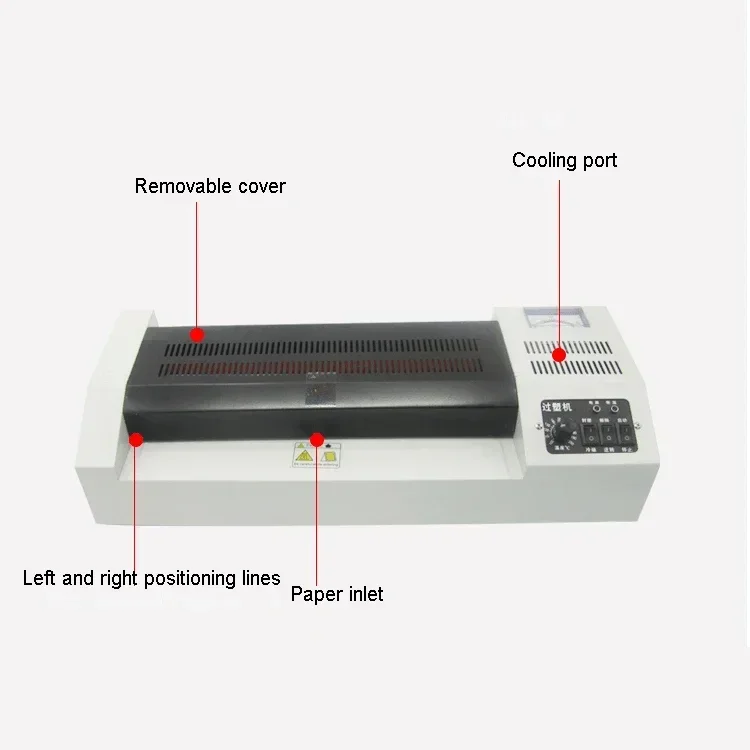Best Seller First A2 Photo Laminator Professional Thermal Office Home Hot Cold Film Laminating Document Photo Film Roll Laminato