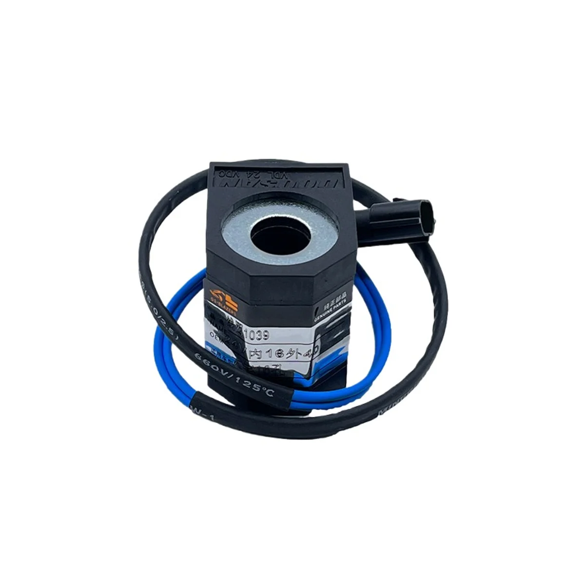 For Coil 1039 Excavator Pilot Rotary Solenoid Valve Coil Engineering Machinery Parts