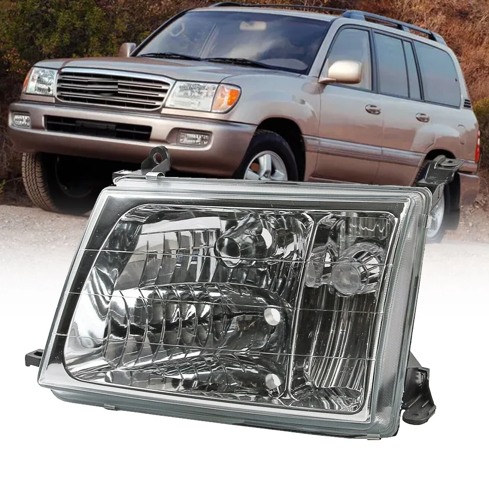 

Headlight Head Light for Toyota Land Cruiser FJ100 1998 1999 2000 2001 2002 2003 2004 2005