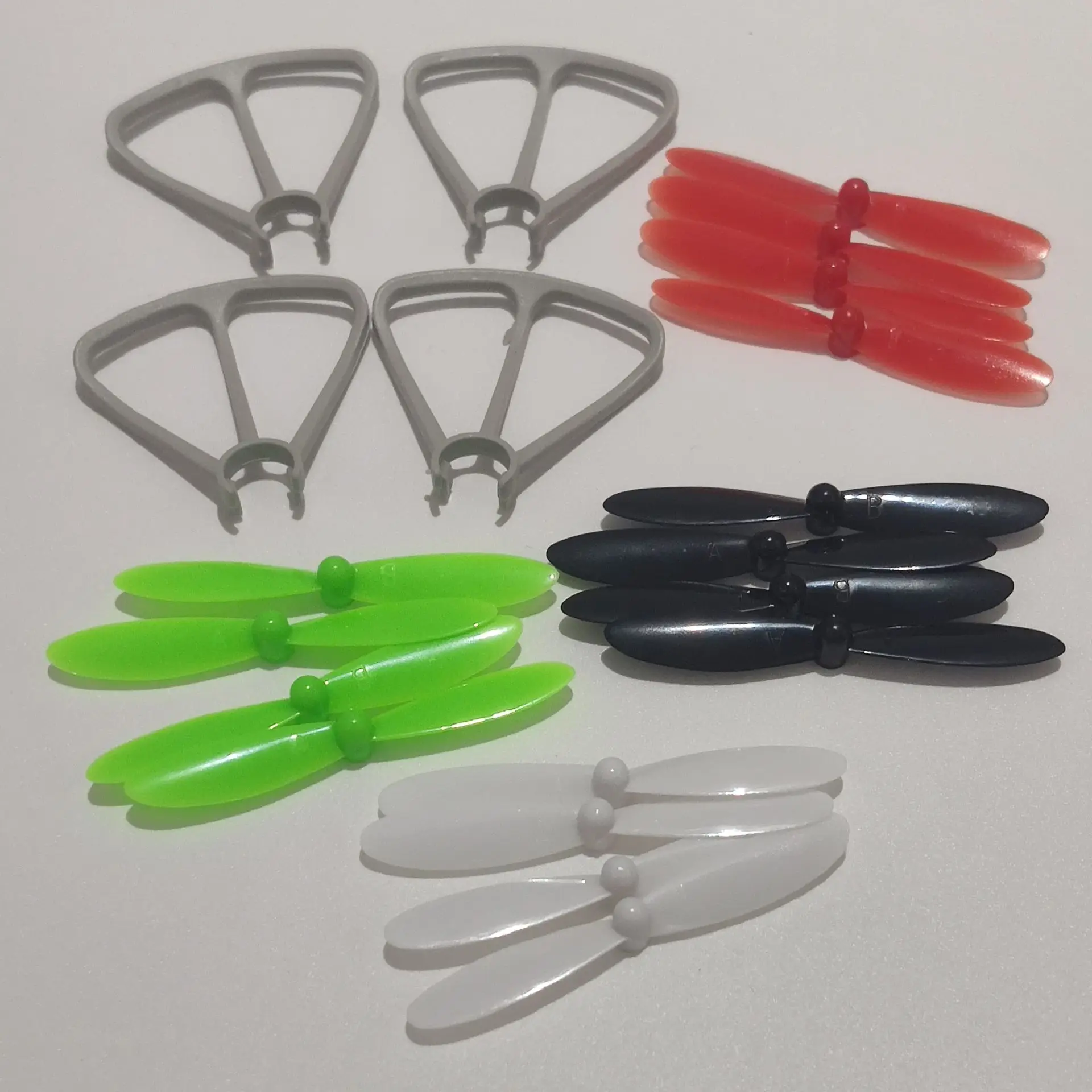 4DRC V9 4D-V9 Mini RC Drone Original Protecting Frame 4PCS + 4 Sets 4 Colors Blade Propeller 16PCS