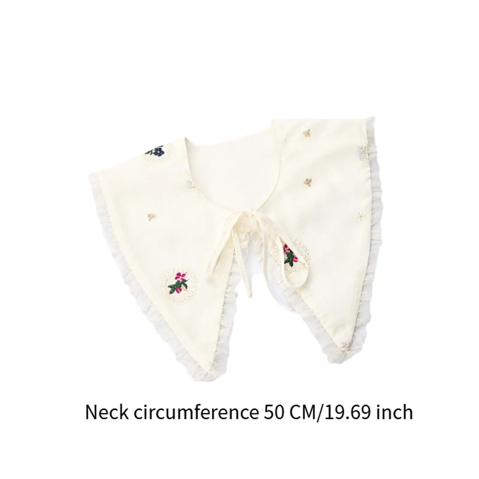 شال بياقة كاذبة، ياقة مزيفة، ياقة صناعية أنيقة قابلة للفصل للسترة، القميص، الفستان، البلوزة للارتداء اليومي