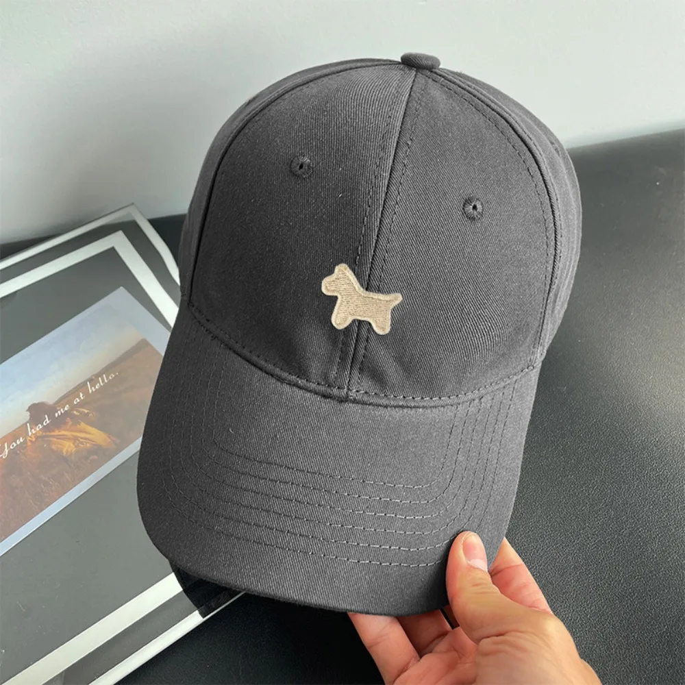

Versatile Creative Pony Embroidered Baseball Cap Horse Sunscreen Cartoon Baseball Hat Cute Peaked Cap Cotton Baseball Cap Girl
