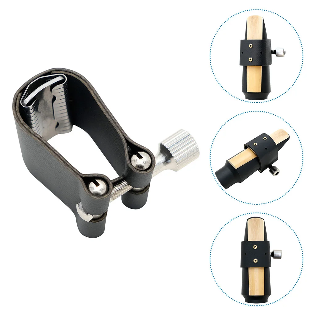 

Saxophone Ligature Mouthpiece Ligatures Fastener Clips Accessories Instrument Woodwind Alto Clarinet Clip Tenor Sax Clamp Parts