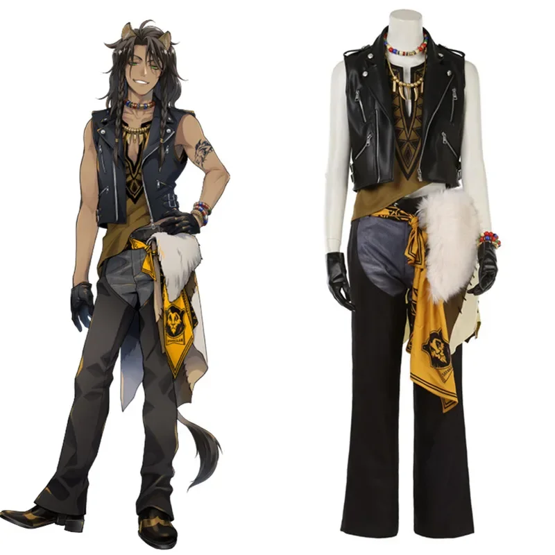 

Game Twisted-Wonderland Savanaclaw Leona Uniform Cosplay Costume