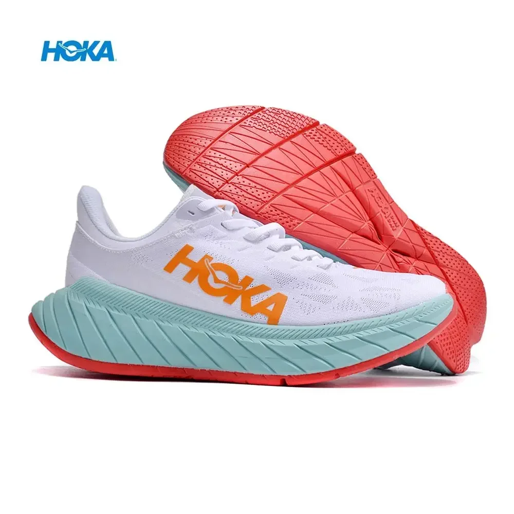 Hoka รองเท้าคาร์บอน X2ชายหญิง, รองเท้าวิ่ง Cross-Country ทำจากไทเทเนียม Krypton Moving X