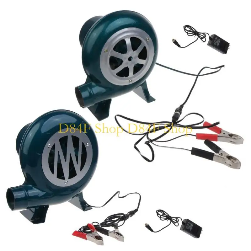 

D84F вентилятор для барбекю, стартер для дымохода с углем, вентилятор для барбекю, электрический вентилятор для кемпинга, для на