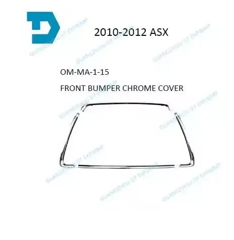 6400c963 Chrome Grille Molding Strip Shell for ASX GA 2010-2012 Shell GA 4 Pieces Shell