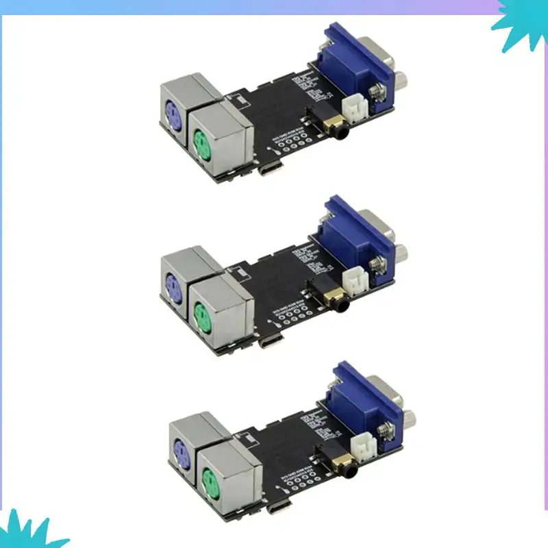ABZW 3X Fabgl VGA32 VGA ESP32 Module PSRAM V1.4 contrôleur PS/2 souris clavier bibliothèque graphique jeu ANSI/VT