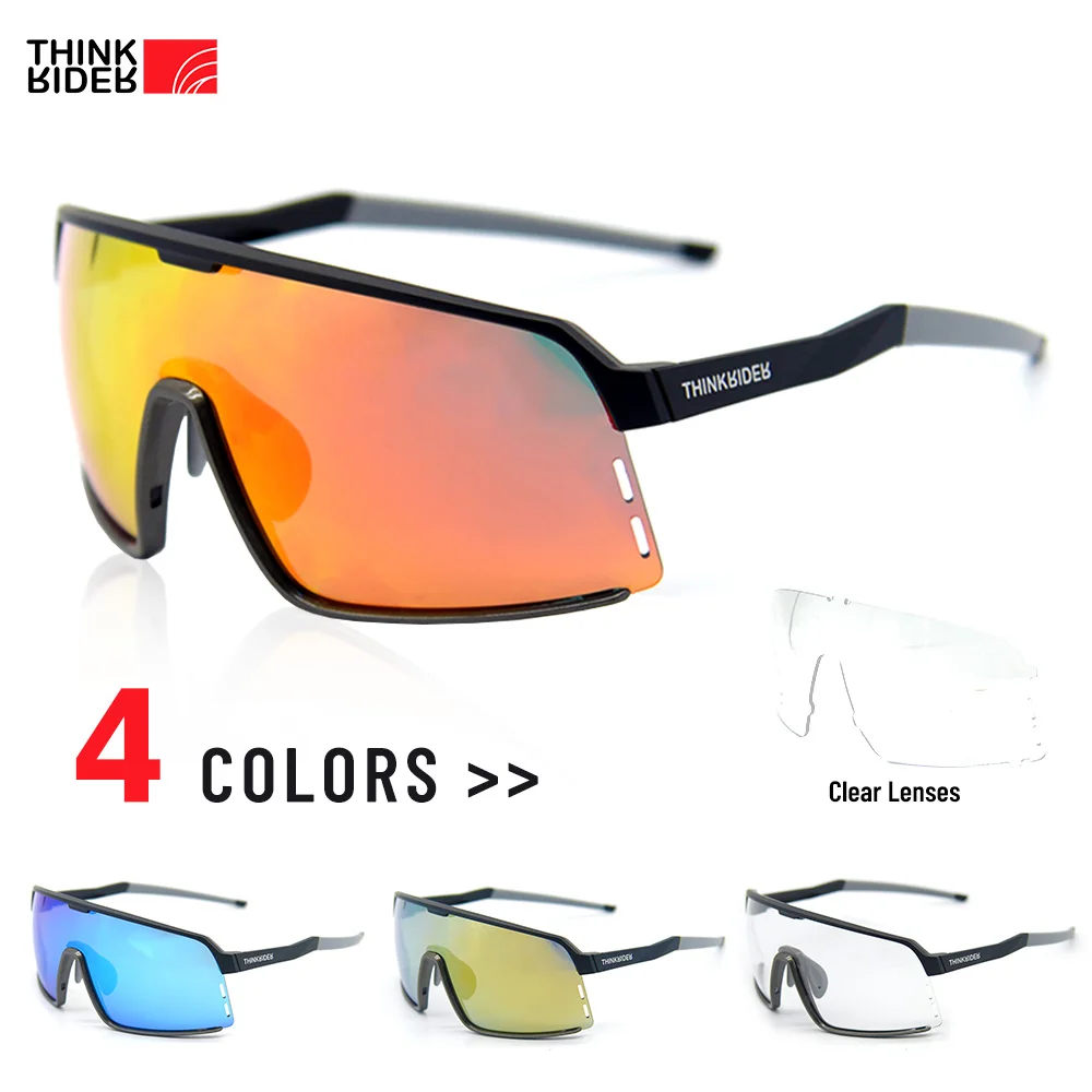 ThinkRider Photochromic Cycling Glasses man Mountain Bike Bicycle Sport Cycling Sunglasses MTB Cycling Eyewear woman