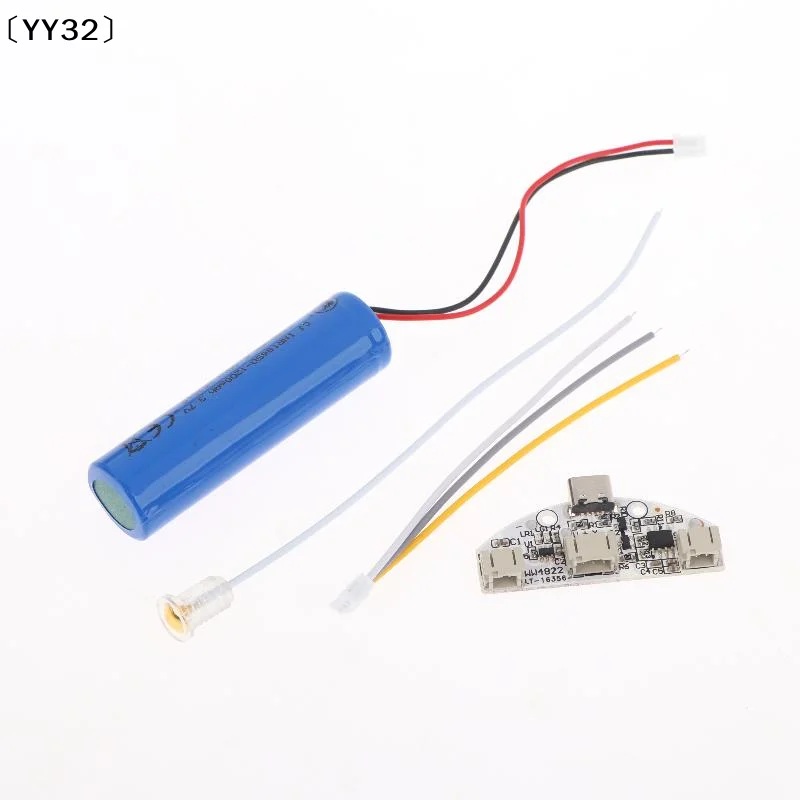 1/3/15Pcs Type-C Charging Port DC3.7V Input Light Source LED Light Panel Dimming Controller With Touch ON/OFF Switch〔YY32〕