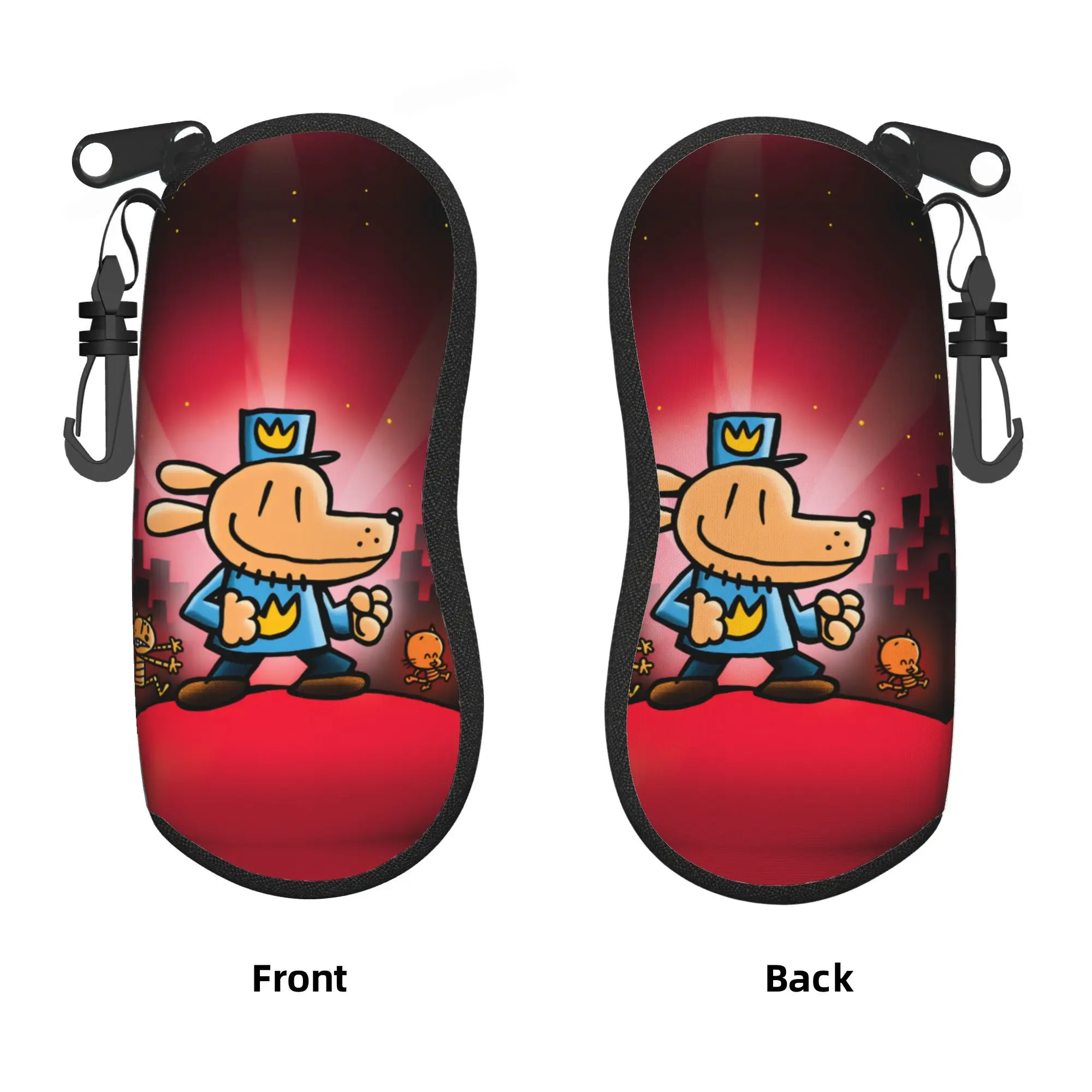 Comic Cartoon D-Dogmans Glasses Case  Original Sunglasses Case Men Women Pocket Glasses Box Classic Eyewear Storage