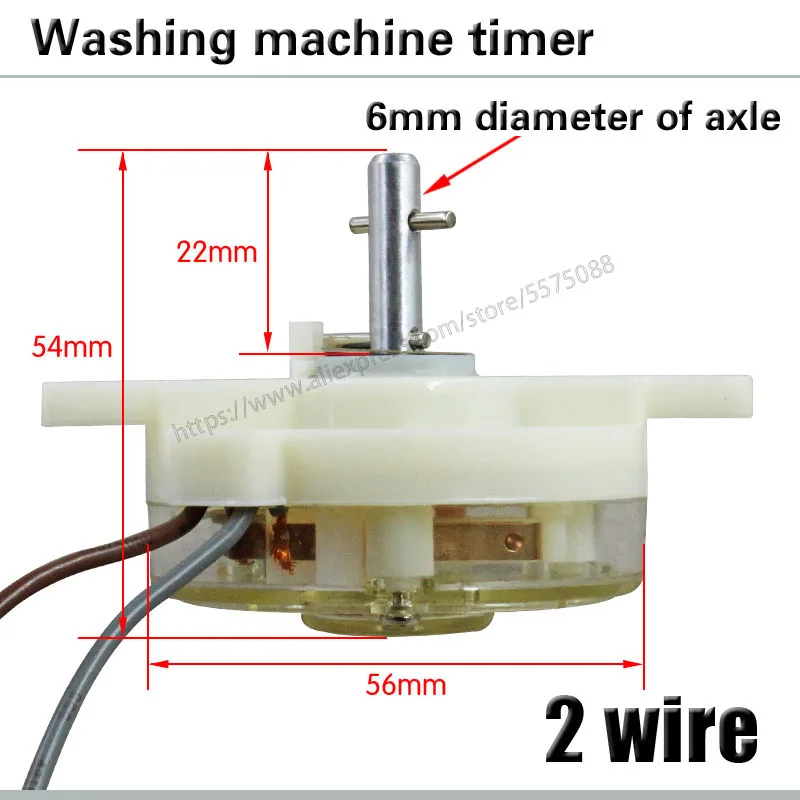 Semi-automatic washing machine Spin timer 2 lines  dehydration timer 5 minutes washing machine accessories