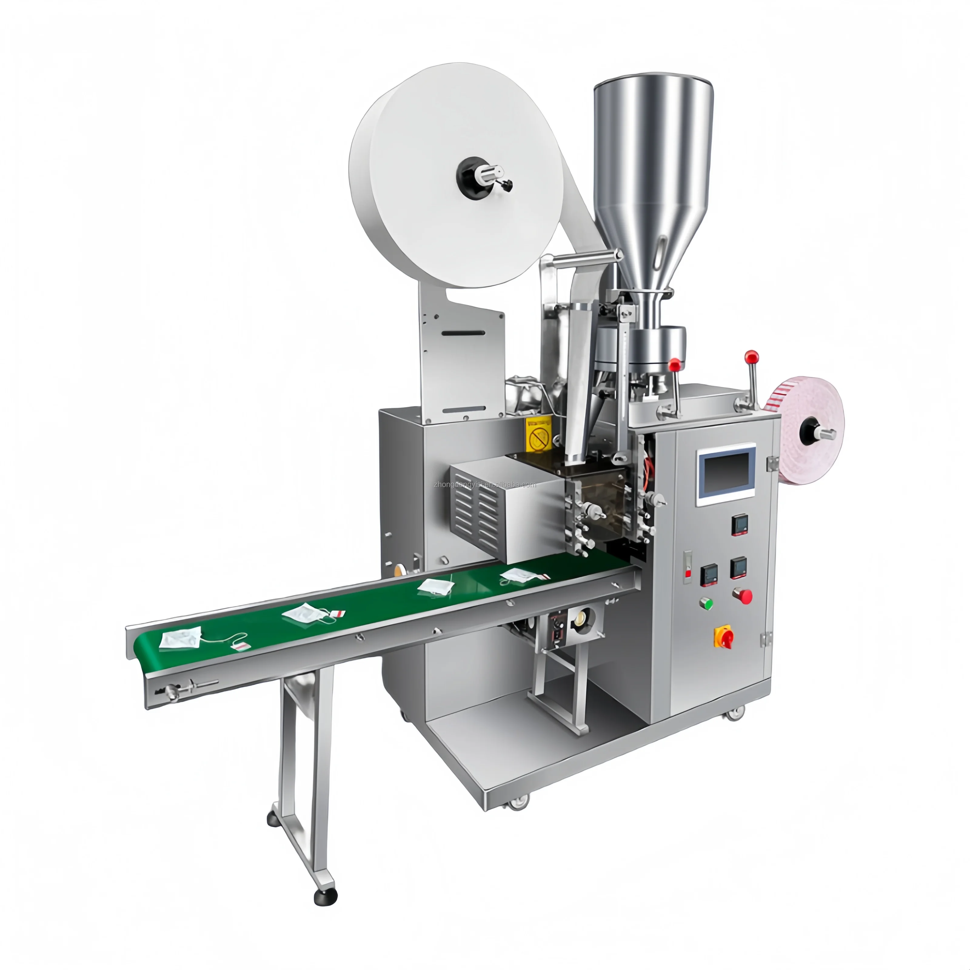 Fully Automatic Multi-Function Packaging Machine for Tea Coffee Goji Berries Cassia Seeds Powder Inner   Filter Paper Thread Tag