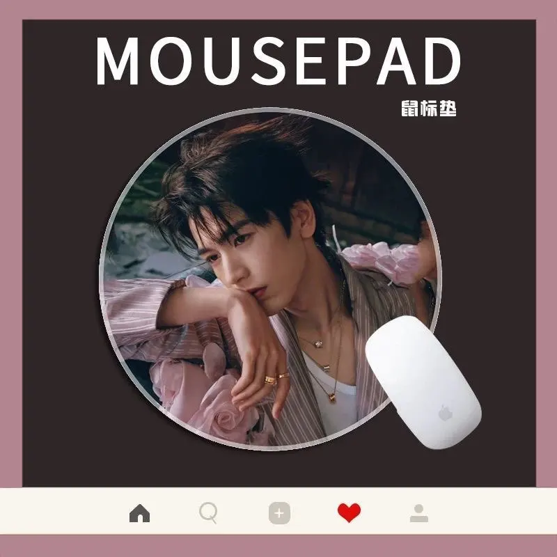 

Zhang Linghe Star Surrounding Circular Office Mouse Pad Diatom Mud Small Portable Anti Dirty and Anti Slip Wrist and Desk Pad