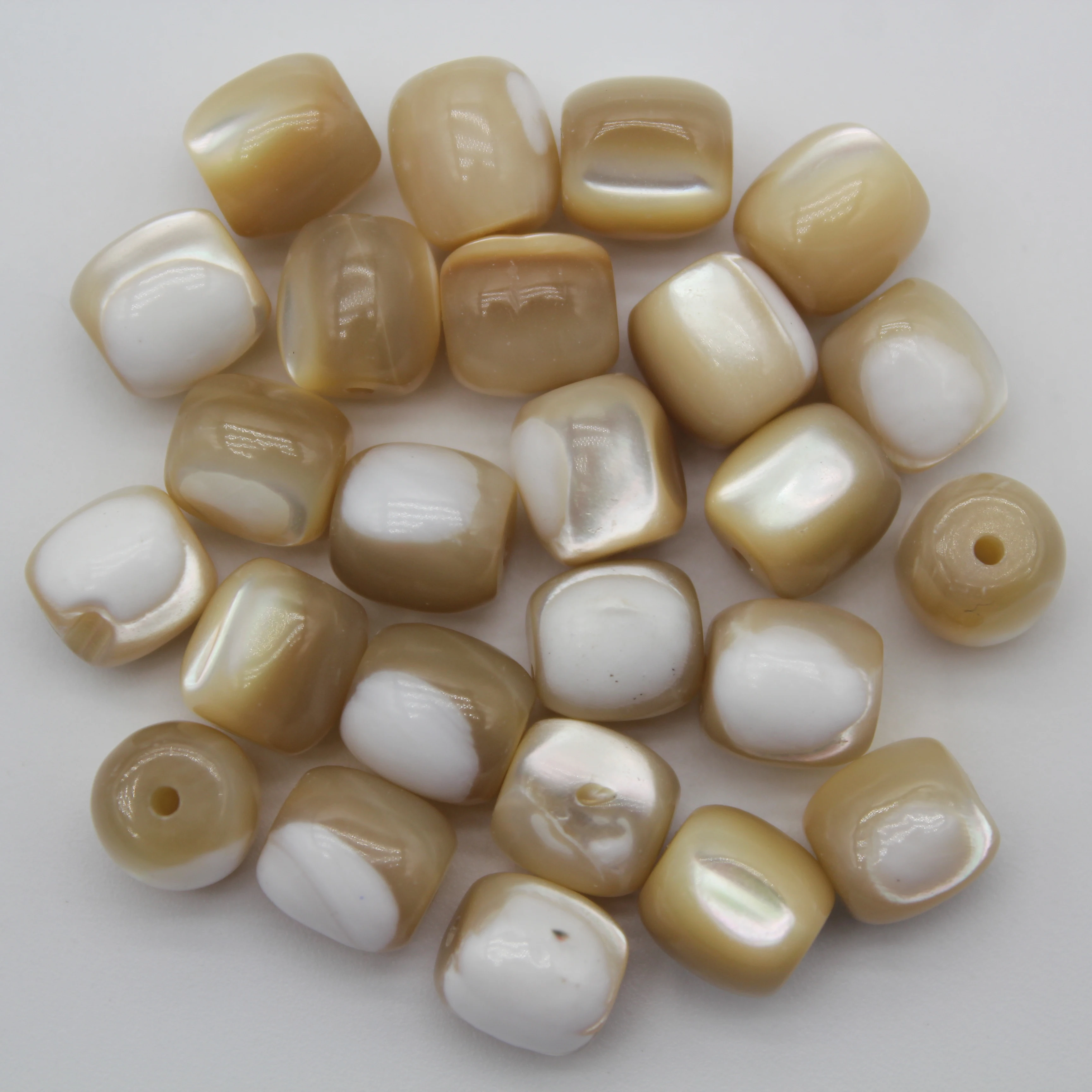 8mm Natural Shell Beads Seawater MOP Barrel Shaped Loose Spacer Bead For Jewelry Making DIY Necklace Earring Accessories 6mm 7mm