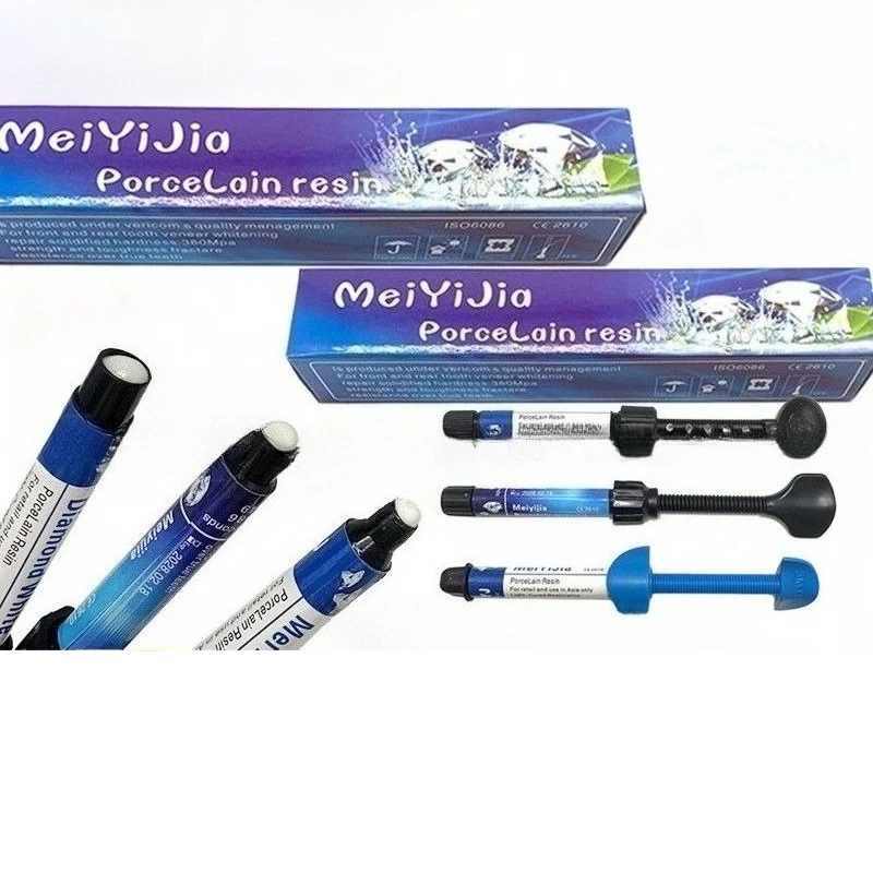 

Dental Teeth Whitening Resin Material Ice Porcelain 6D Nano Whitening All Ceramic Veneer Resin Dental Laboratory Resin Material