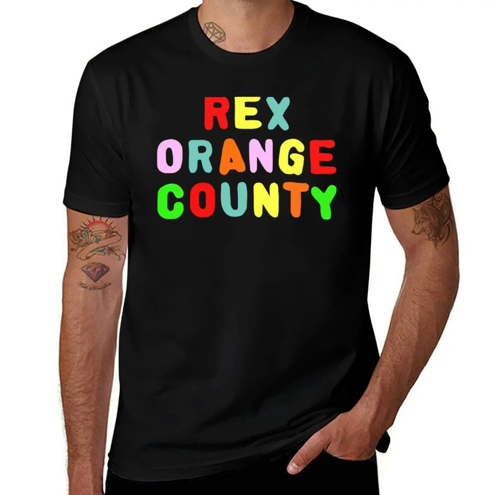 

Rex Orange County T-Shirt anime tshirt man t shirt graphic t shirts cotton 100% T-shirt
