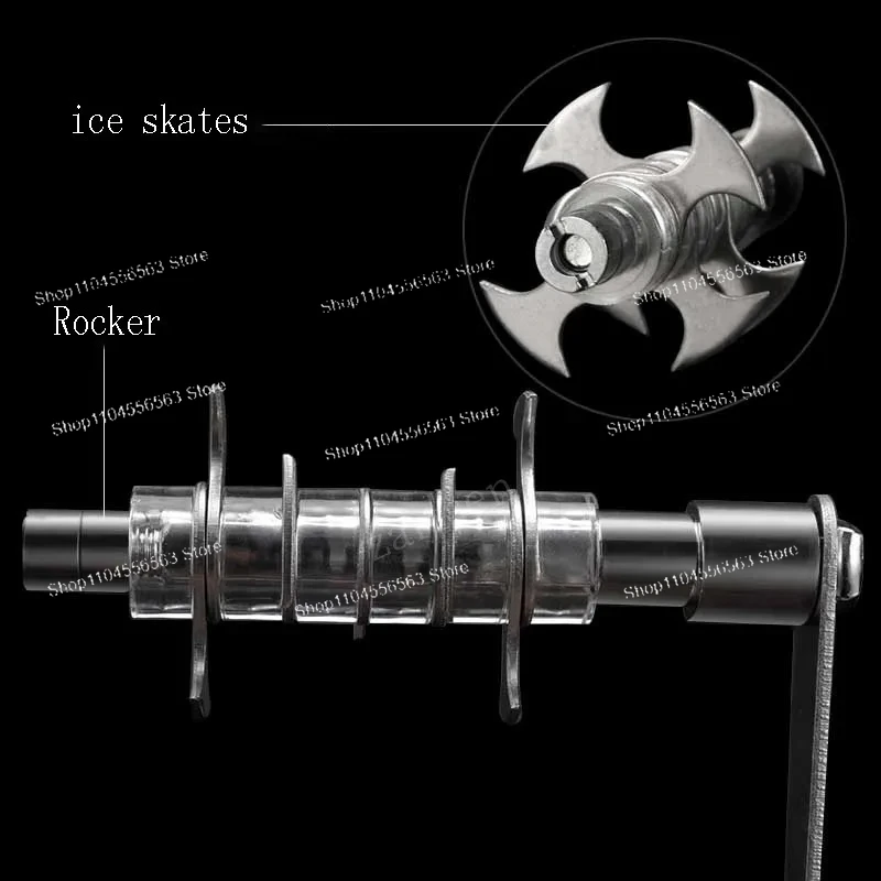 Tragbare Handkurbel Manuelle Eisbrecher Rasierer Kind Zerkleinerung Schnee Kegel Maker Werkzeug