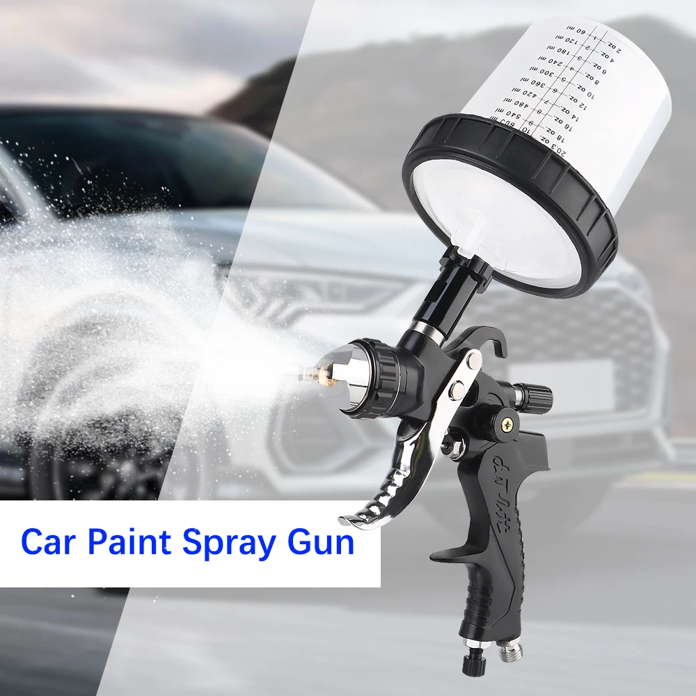 Pneumatic Sprayer Sheet Metal Repair Auto Handle Spray Tool Anti-Rust Paint Sprayer Car Paint Spray Gun Set Air High Atomization