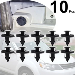 10Pcs For Mitsubishi Outlander 2006 - 2019 Pajero RVR ASX Lancer Wheel Arch Lining Mud Flap Guard Bumper Engine Hood Grille Clip