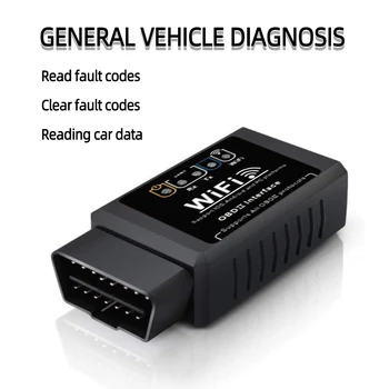 1 Pc OBD II WIFI ELM327 V 1.5 Scanner OBD II Automotive Fault Detection Instrument Simple and Easy to Operate