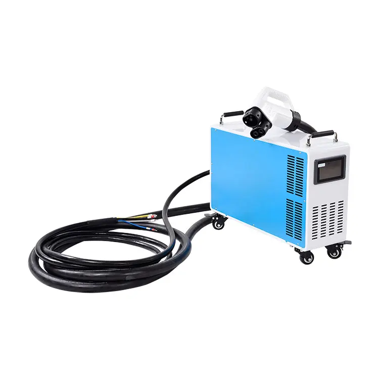 Customization Logo CCS Three Phase 15kw Portable Mobile Dc Ev Charger Generator Station