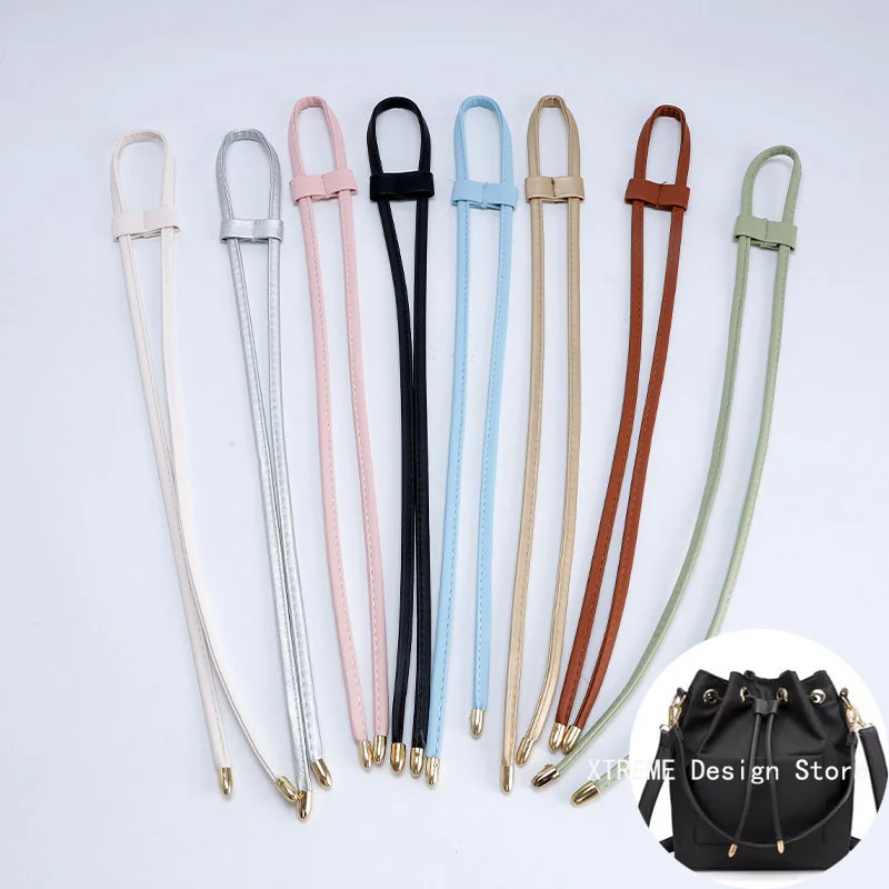 

1 шт., съемный ремень для сумки-ведра из искусственной кожи, слайд-шнур, аксессуары для рюкзака на шнурке