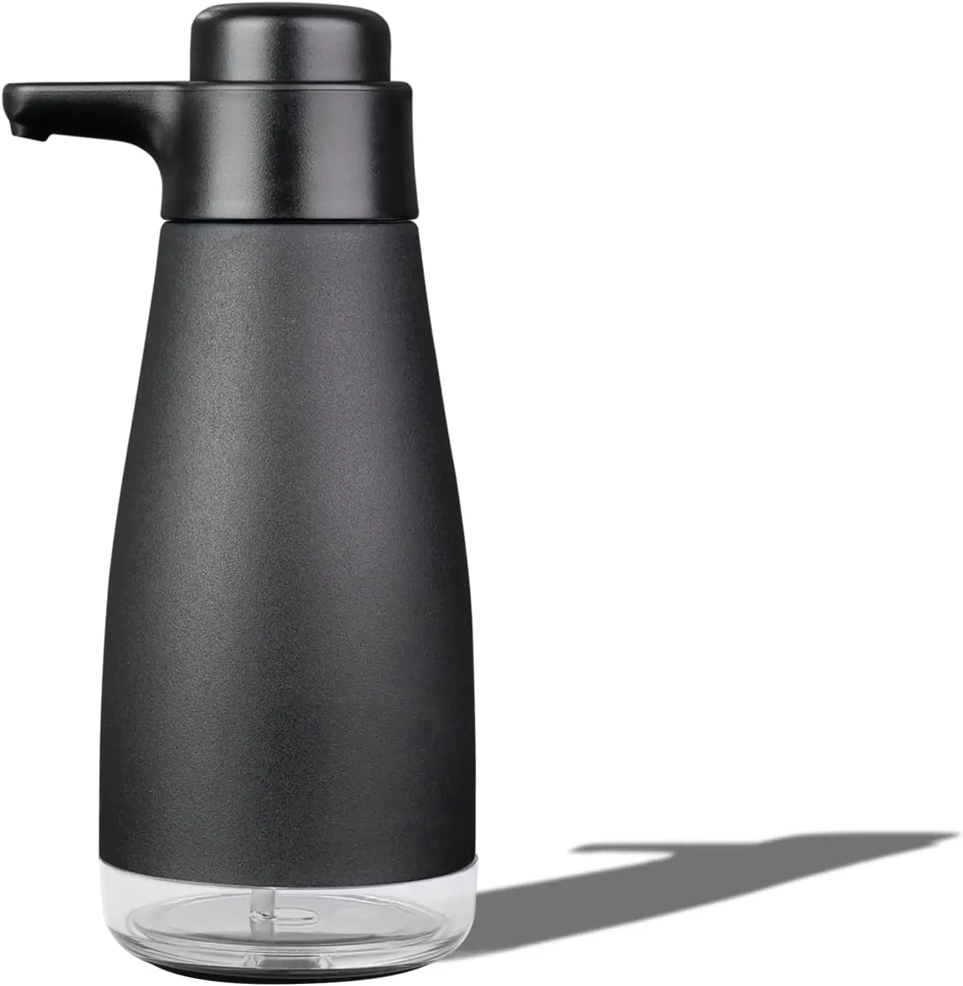 

15 fl.oz Liquid Soap Dispenser for Dish and Hand Soap in Matte Black Finish