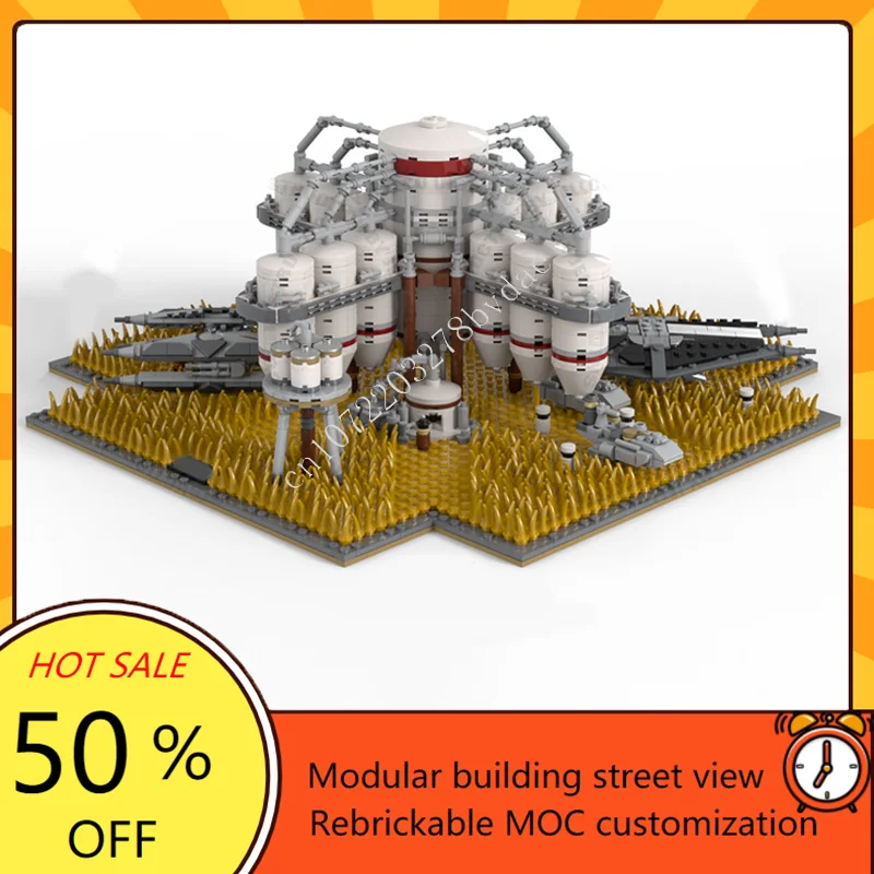 

4638 шт., микродиорама, космическая война, военная MOC, боевая модель, индивидуальный космический корабль, головоломка, сделай сам, архитектура, образовательная сборка, подарок
