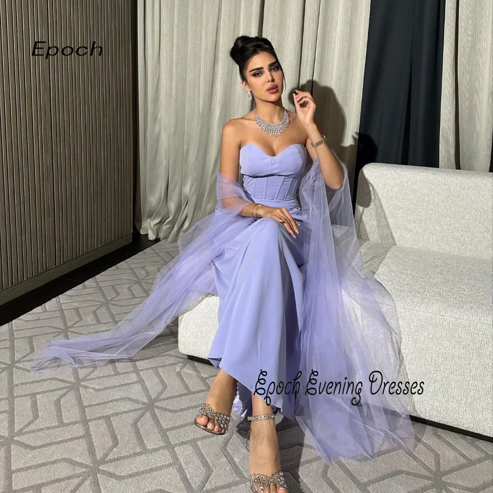 Epoch-vestido de noche Formal para mujer, elegante y exquisito vestido de fiesta de regreso a casa, Trompeta