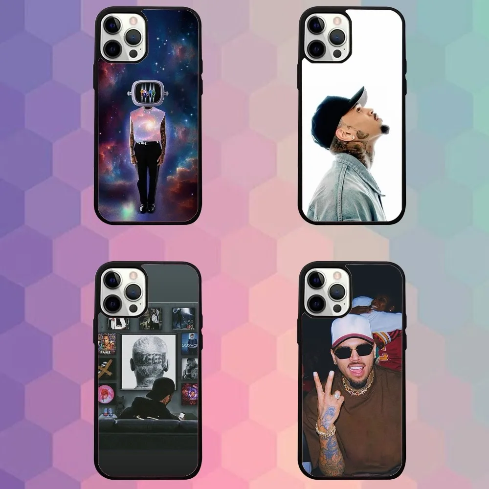 

C-Chri-is Rapper B-Brown-ns Phone Case For iPhone 16e,16,15,14,13,12,11,Plus,Pro,Max,Mini Magsafe Magnetic Wireless Charging