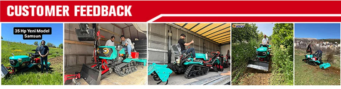 Heißer Verkauf Bauernhof-Raupentraktor CE EPA EURO 5, hochwertiger Mini-Raupentraktor, Gartentraktor zum Verkauf – Detail 15