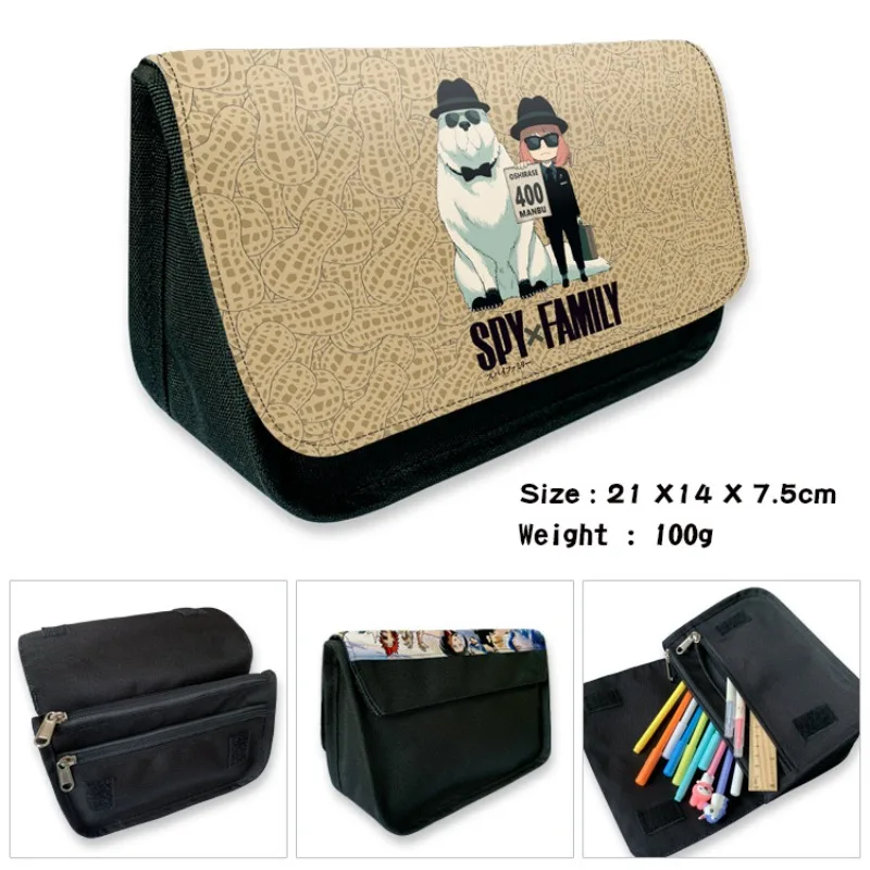 

Japanese anime SPY×FAMILY Kawaii cartoon pattern pencil case anime merchandise small gift
