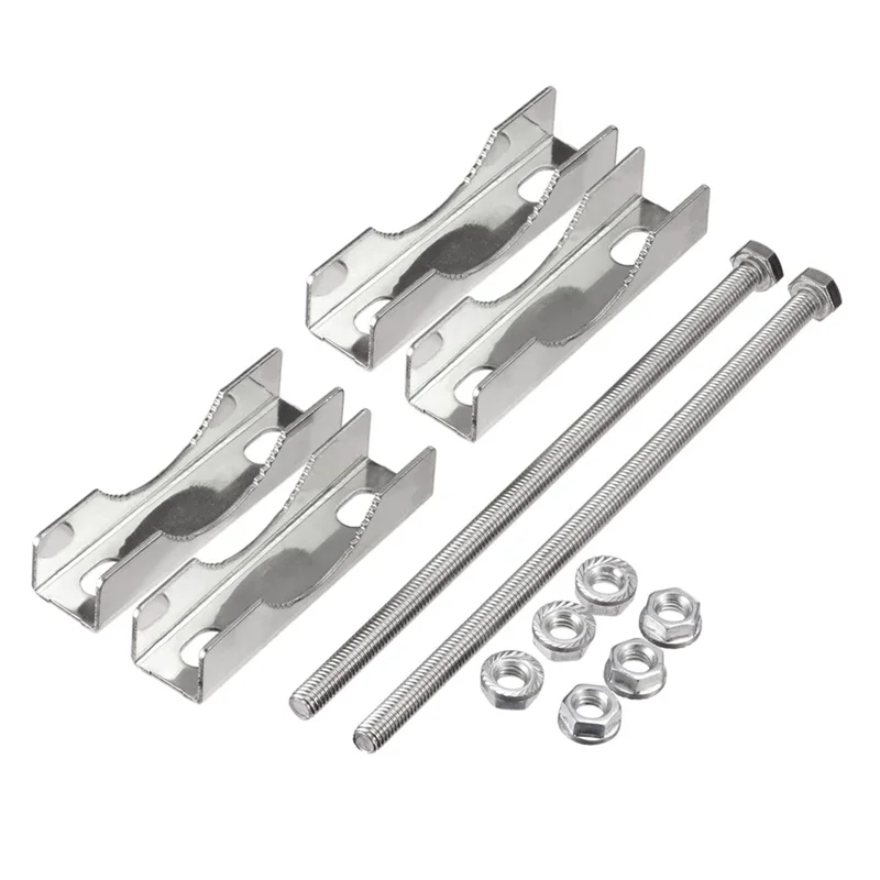 A05G-Double antenne mât pince Kit Fortv CB jambon drapeau poste V mâchoire bloc Tomast pince support de montage