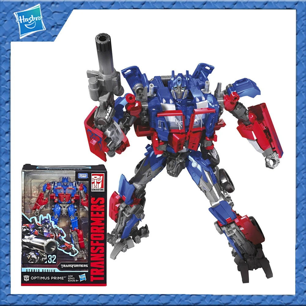 

Original Hasbro Transformers Studio Series 32 Voyager Class Optimus Prime 165Mm Anime Figure Action Model Collectible Toys Gift