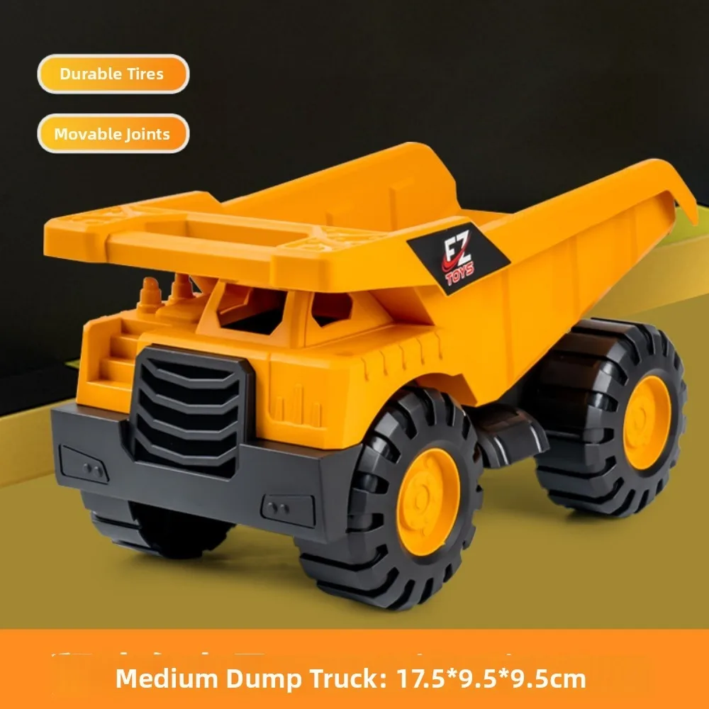 

Инерционные игрушки-экскаваторы для детей, пластиковые инерционные машинки-погрузчики, маленькие экскаваторы, 3 вида самосвалов, игрушечные экскаваторы