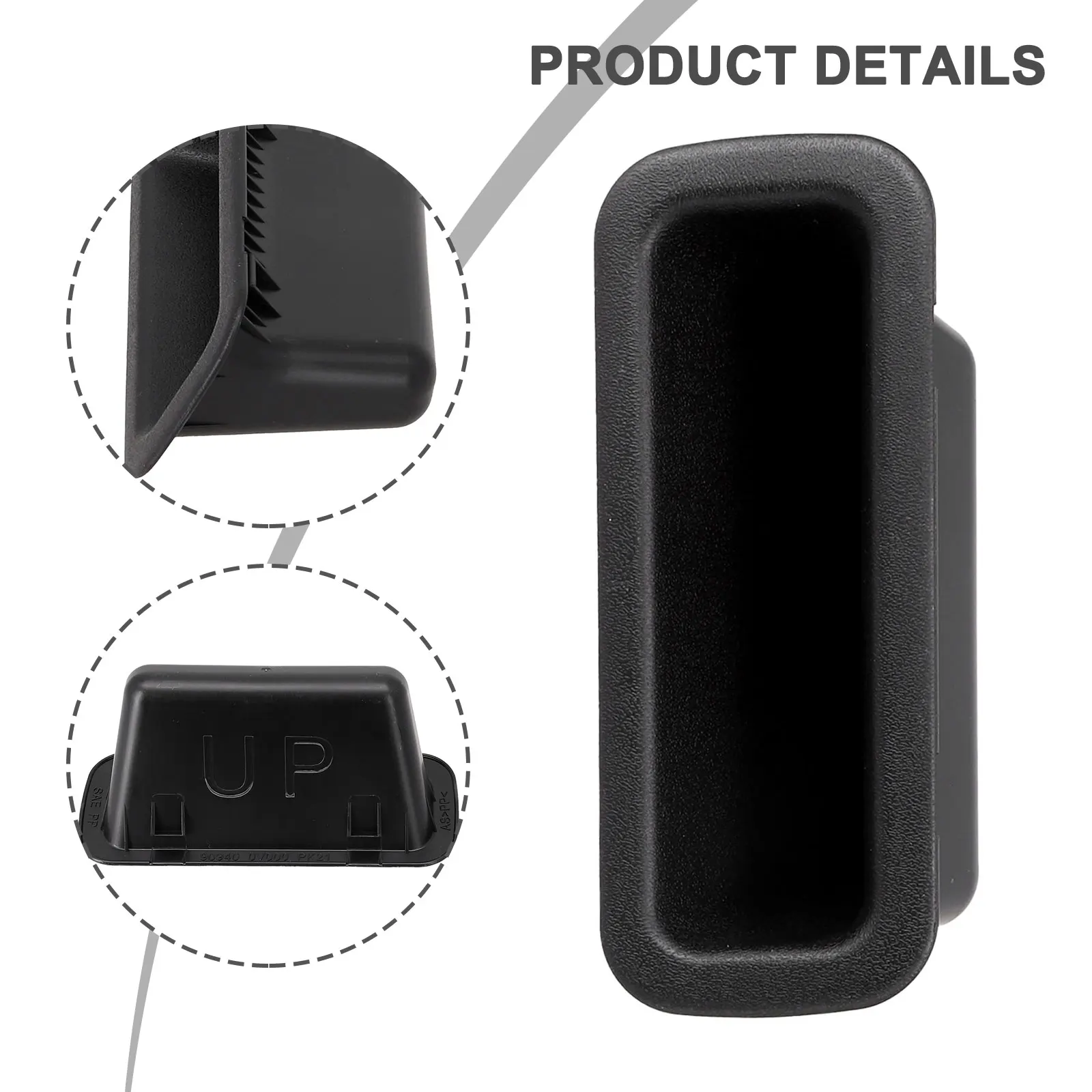 Avenir Rear Door Handle Black Presage Rear Door Handle High Quality Practical Rear Door Handle Car Accessories